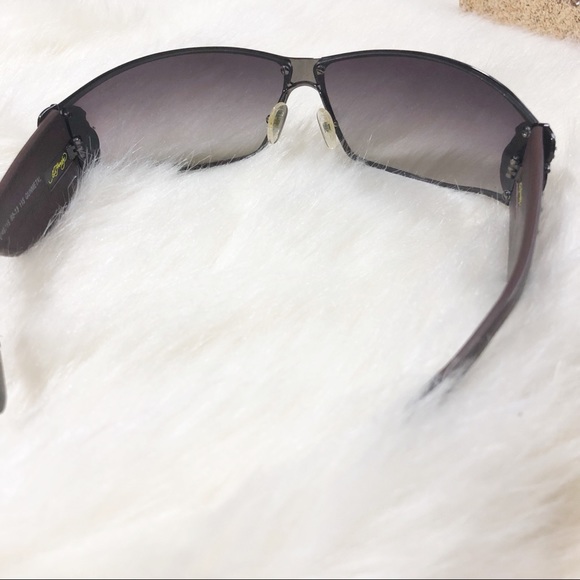 •Vintage Ed Hardy Sunglasses Gunmetal EHS018• main image 4